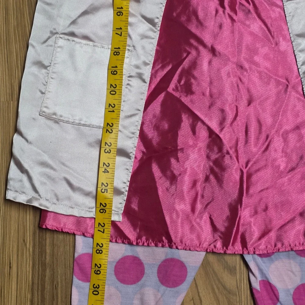 Disney Doc McStuffins Costume Girl's Size 4T/5T Doctor Coat Dress Up Play Outfit